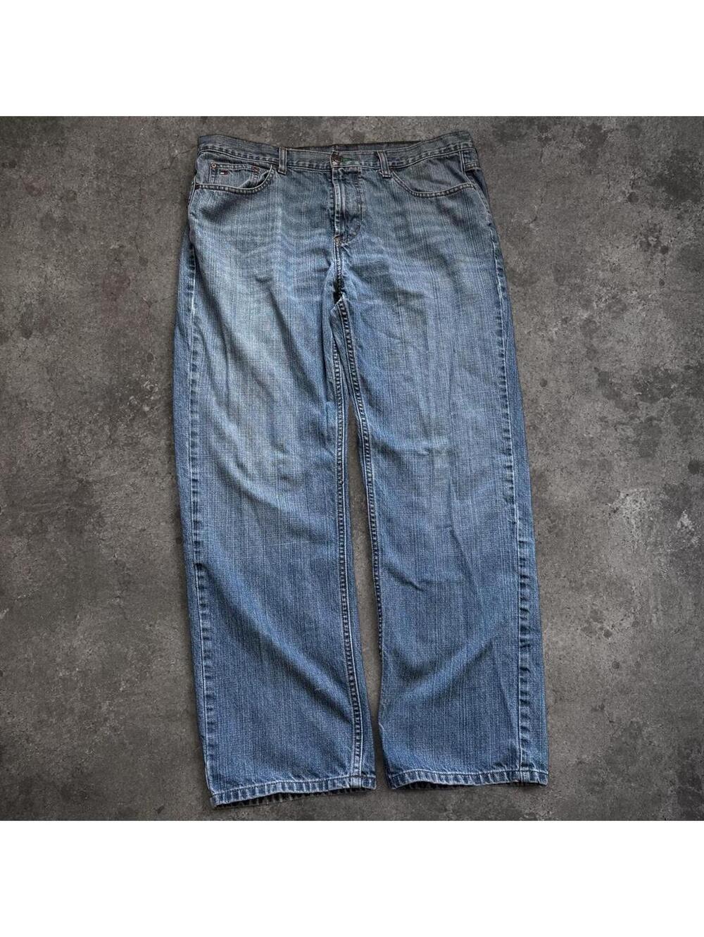 Tommy Hilfiger Men's Blue and Navy Jeans